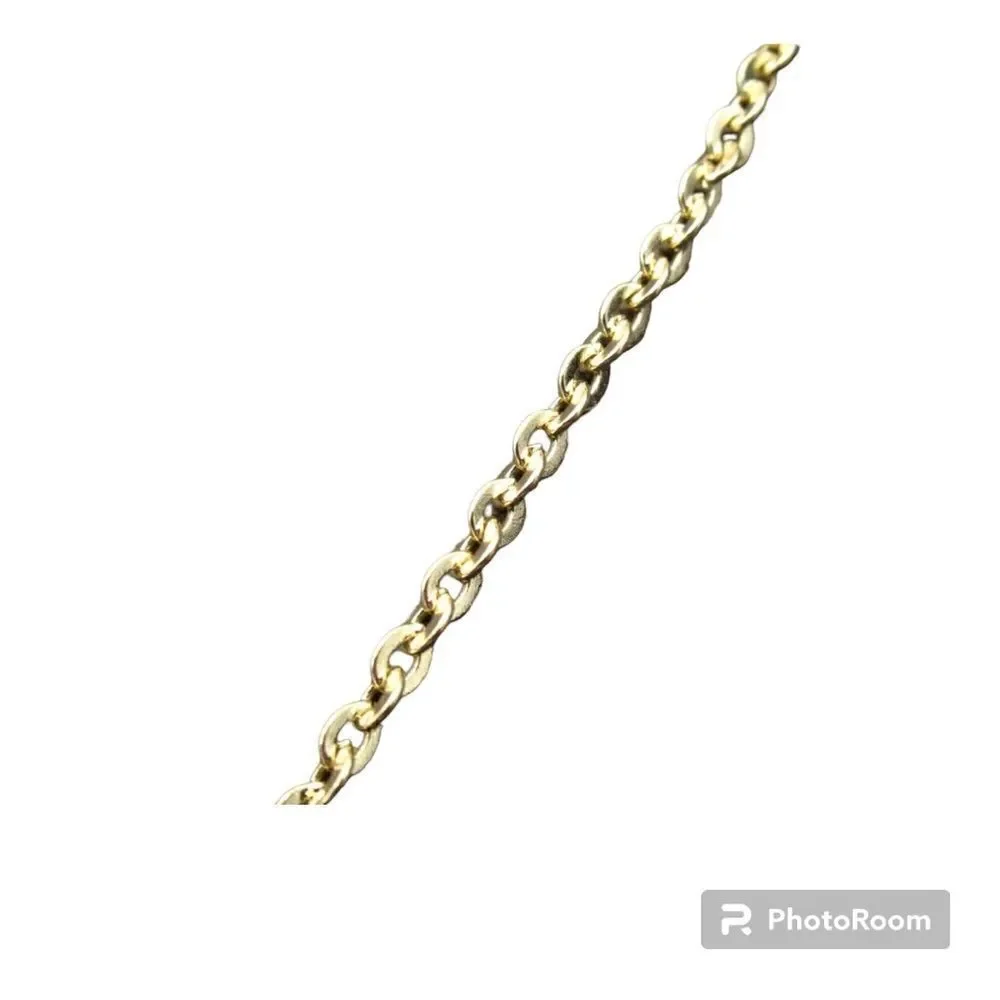 Express gold chain w/semi precious stone NWT